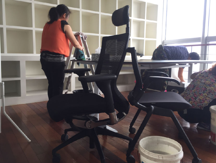 泸县办公室清洁案例